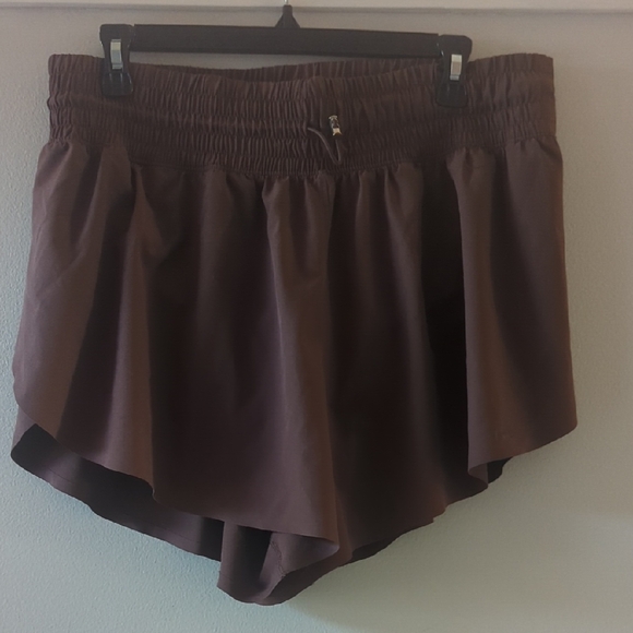 Abercrombie & Fitch Pants - Abercrombie & Fitch Dark Brown Athletic Shorts